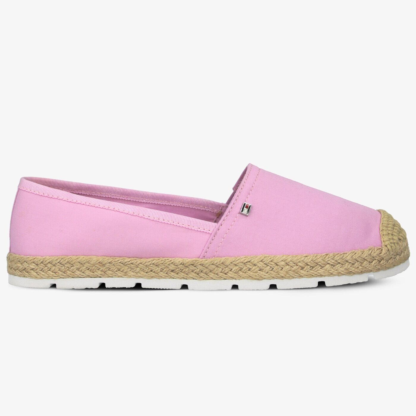 Damskie espadryle TOMMY HILFIGER INT LISAS 4D BASIC SPORTY FLAT ESPADRILLE fw0fw04041518 kolor fioletowy