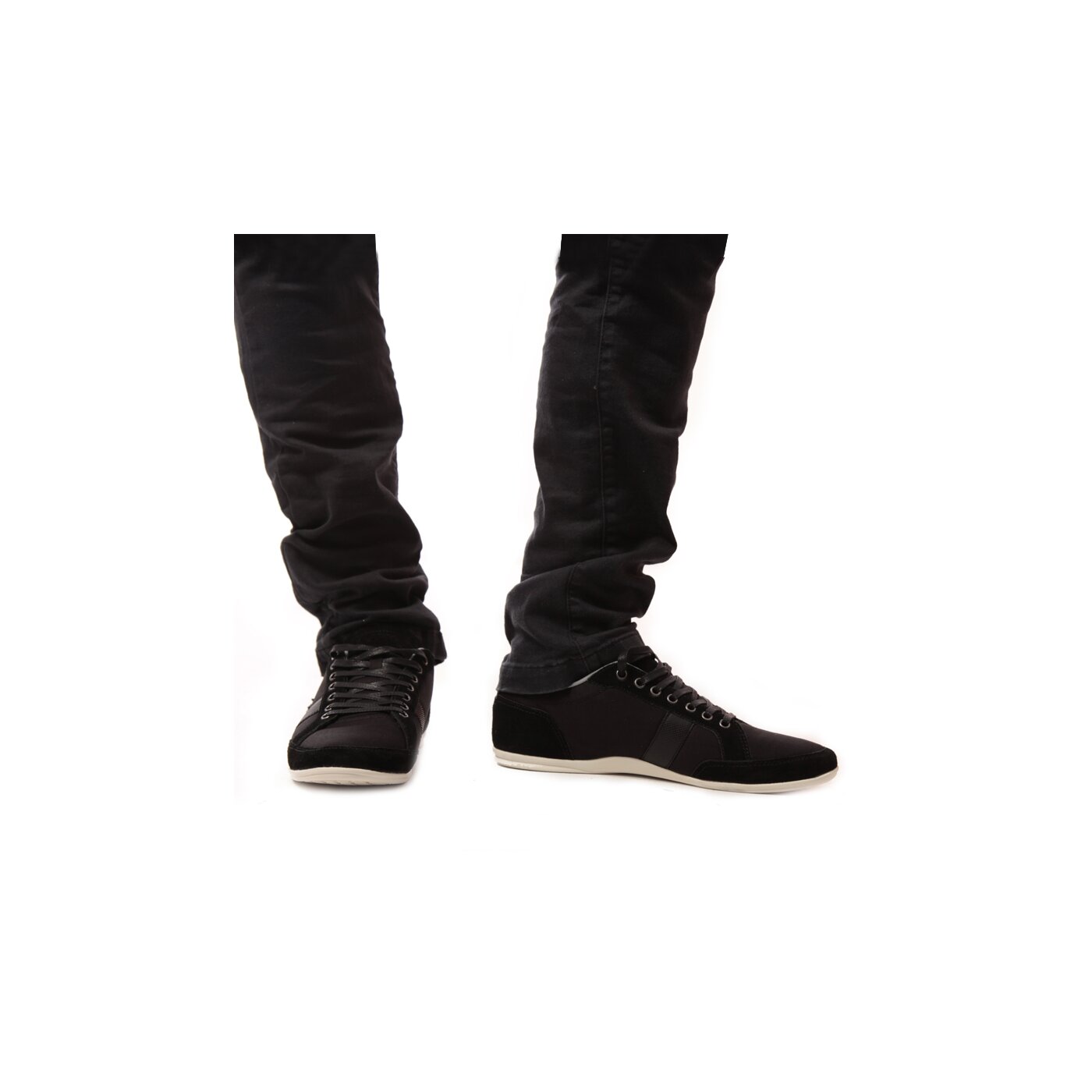 Męskie sneakersy (buty) LACOSTE ALISOS 22  729srm2413024 kolor czarny