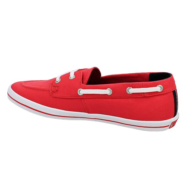 Damskie mokasyny i półbuty TOMMY HILFIGER VICTORIA 11D  fw56819049255 kolor czerwony