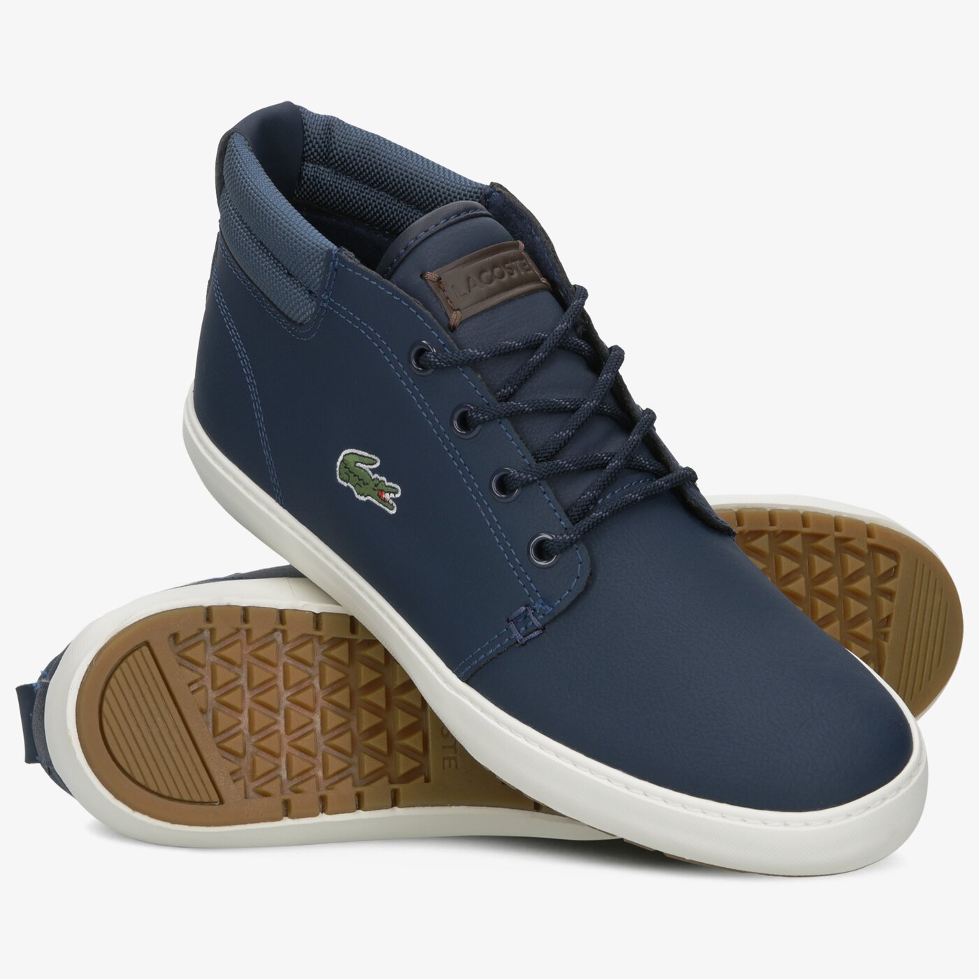 Męskie trampki LACOSTE AMPTHILL TERRA 319 1 CMA 738cma0028nd1 kolor granatowy