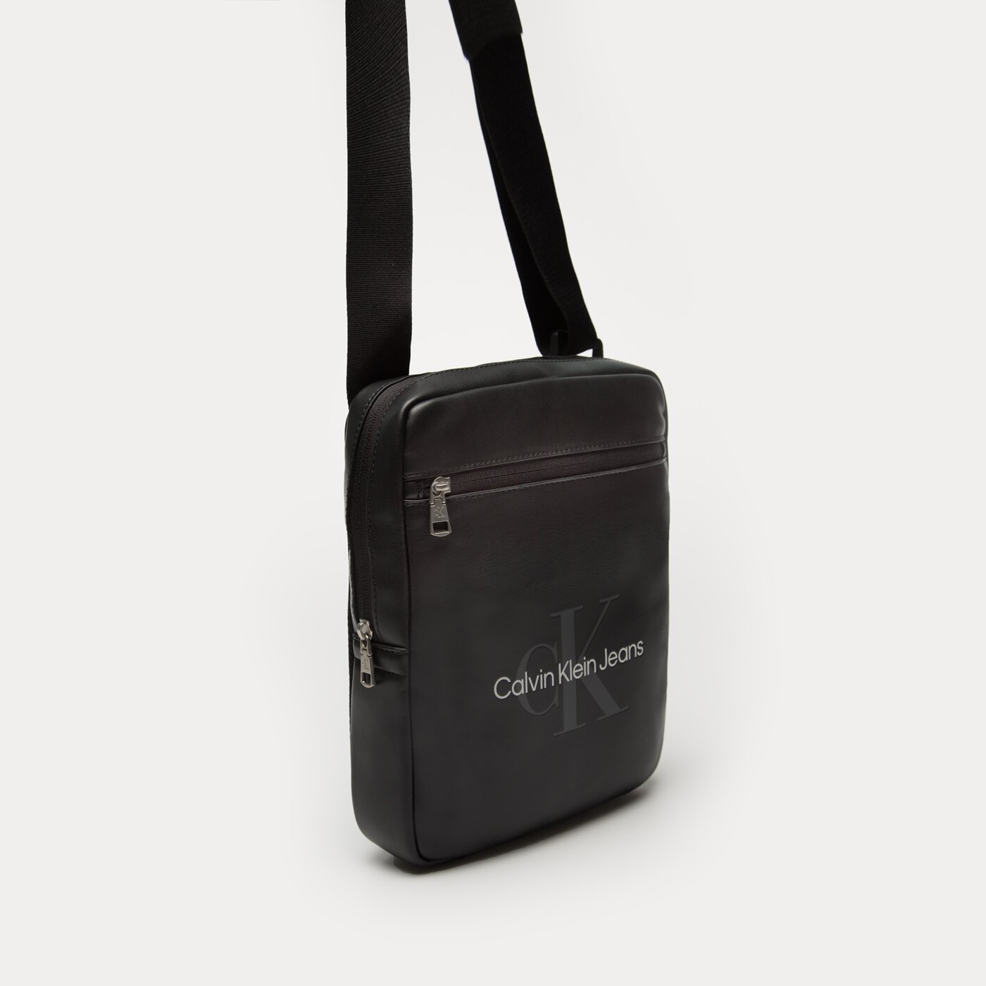 Męska nerka / saszetka CALVIN KLEIN TORBA MONOGRAM SOFT REPORTER22 k50k510203bds kolor czarny