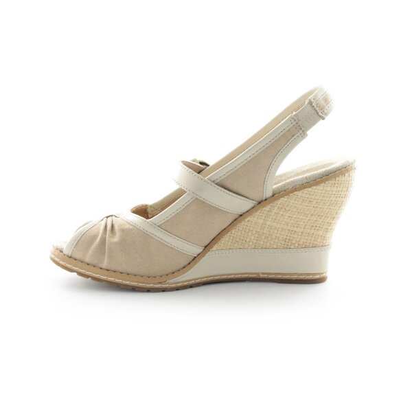 Damskie szpilki / czółenka TIMBERLAND EK MAESLIN PEEP TOE SLINGBACK 27676 kolor beżowy