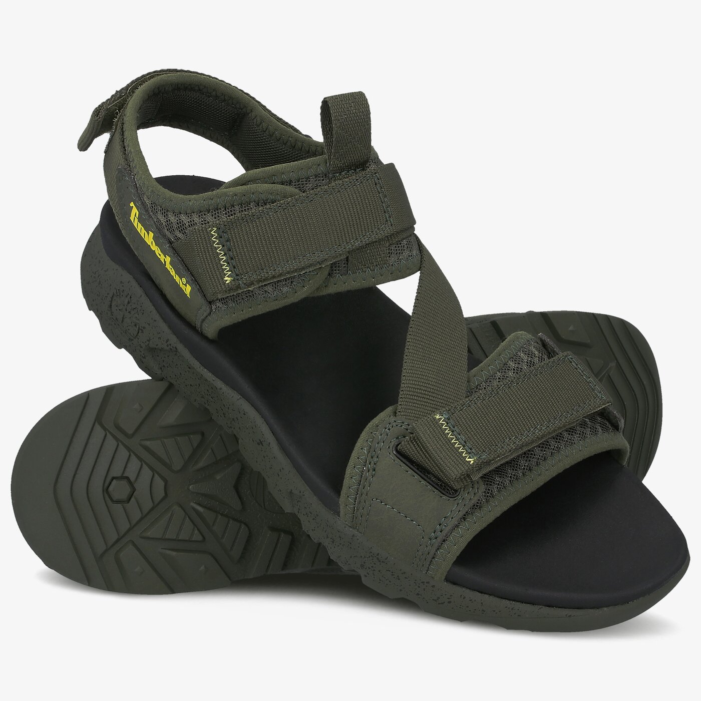 Męskie sandały TIMBERLAND RIPCORD 2 STRAP SANDAL MENS tb0a23kha581 kolor khaki