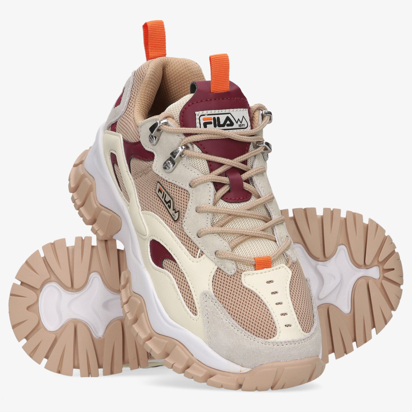 Damskie sneakersy (buty) FILA RAY TRACER TR2 CB WMN 101139931n kolor beżowy