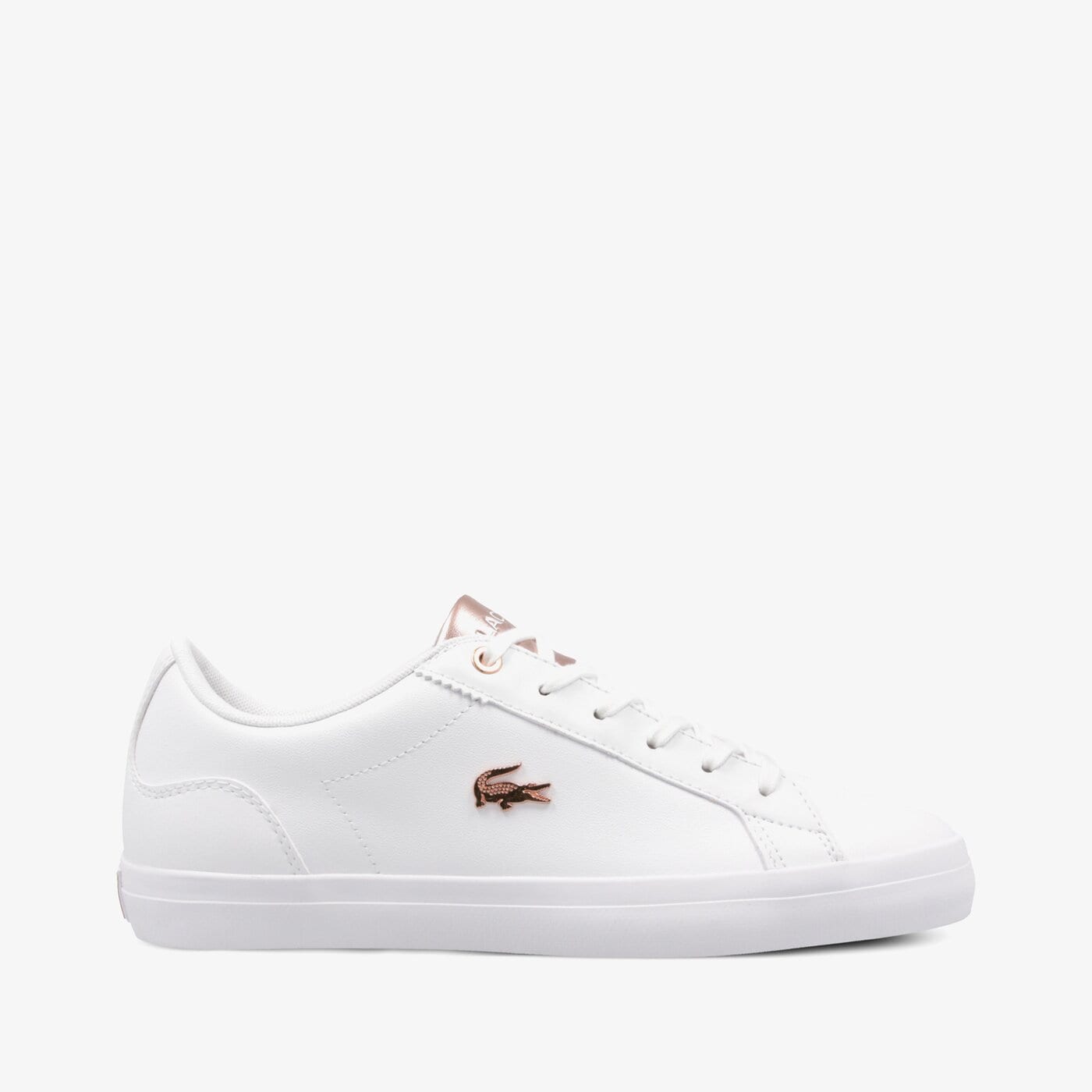 LACOSTE LEROND 119 1 QSP kolor BIAŁY (737CFA00701Y9) - Kobieta - Trampki w cenie 349,99 - Symbiosis.com.pl