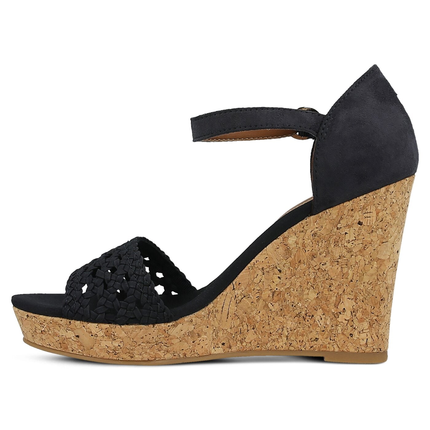 Damskie sandały TOMMY HILFIGER INT-E1285DEL 5 C fw0fw00713403 kolor granatowy