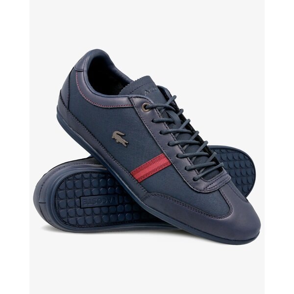 Męskie sneakersy (buty) LACOSTE MISANO 318 1 736cam00565a5 kolor granatowy