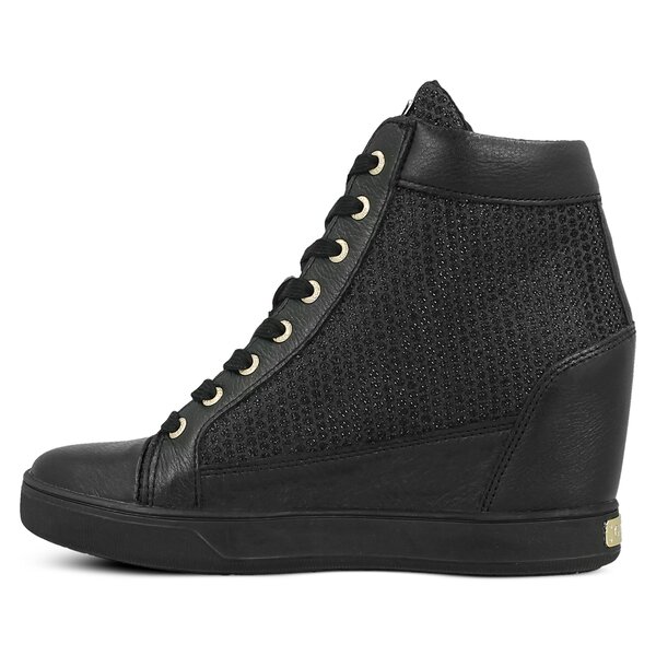 Damskie trampki GUESS FURIA flfri1fam12black kolor czarny
