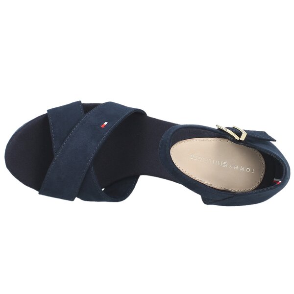 Damskie szpilki / czółenka TOMMY HILFIGER E1285LENA 6D fw56820648403 kolor granatowy