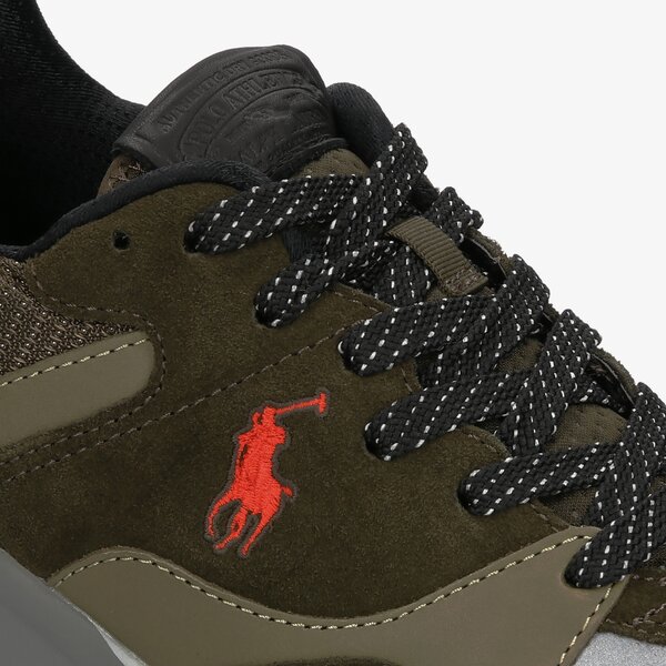 Męskie sneakersy (buty) POLO TRCKSTR PONY SNEAKER ATHLETIC SHOE 809784342001 kolor brązowy
