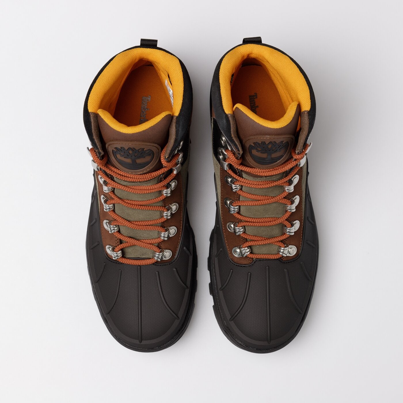 Męskie buty outdoor (trekkingowe) TIMBERLAND VIBRAM EURO HIKER WP tb0a5md79311 kolor brązowy
