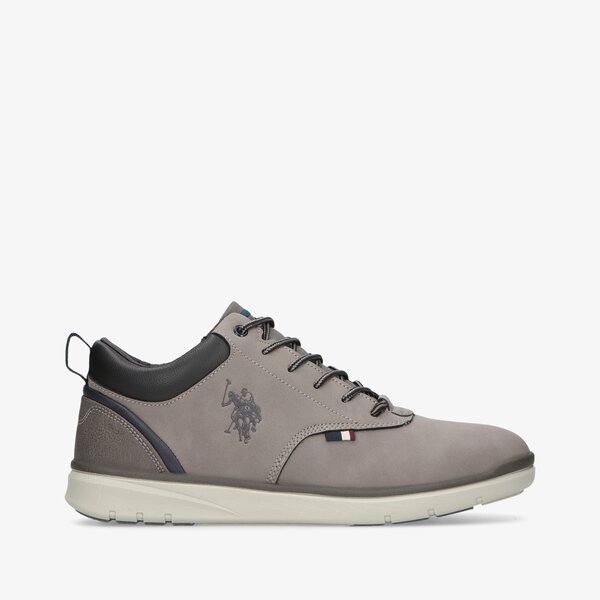 Męskie buty za kostkę U.S. POLO ASSN YGOR001 ygor001tau kolor szary