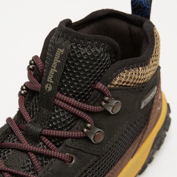 Dziecięce buty outdoor / trekkingowe TIMBERLAND GREENSTRIDE MOTION 6 LOW LACE UP HIKING BOOT tb0a6b62ejc1 kolor czarny