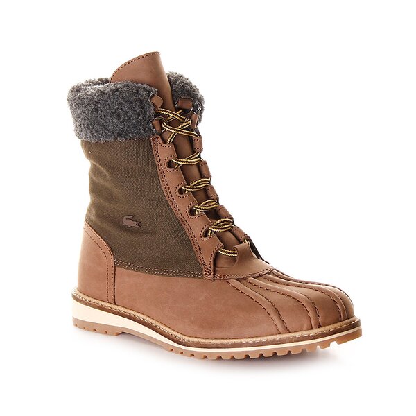 Damskie buty outdoor (trekkingowe) LACOSTE CAZELLE 724srw3360176 kolor brązowy