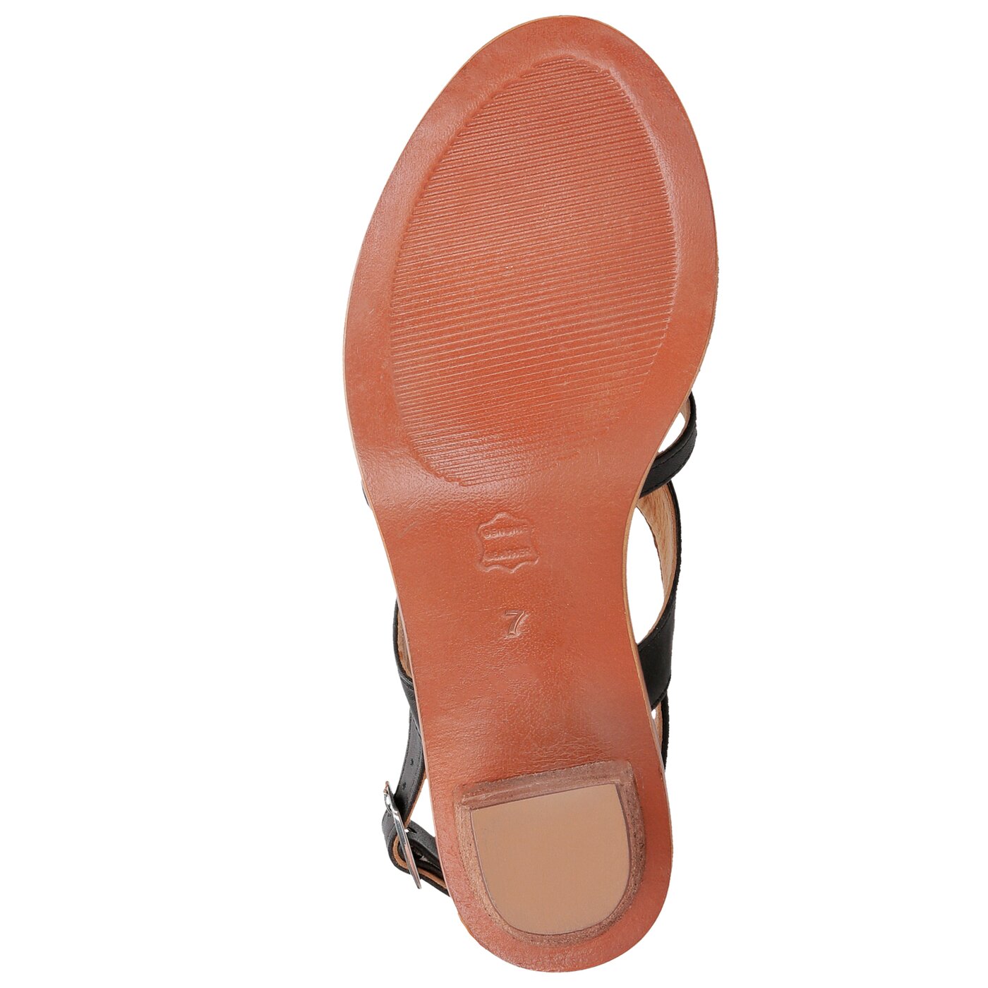 Damskie sandały EMU ISLA BLACK w11731black kolor czarny