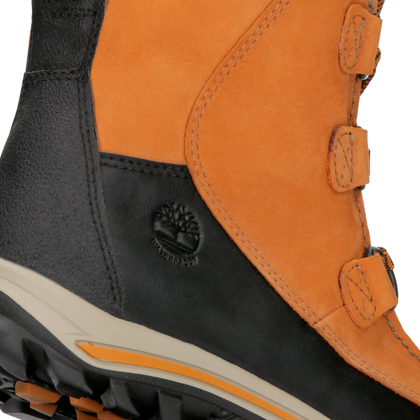 Dziecięce buty outdoor / trekkingowe TIMBERLAND CHILLBERG HP WP BOOT tb03571r2311 kolor żółty