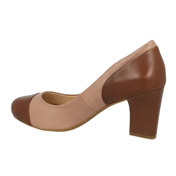Damskie szpilki / czółenka ROCKPORT STO7H75 COLOR BLOCK PUMP v77455 kolor brązowy