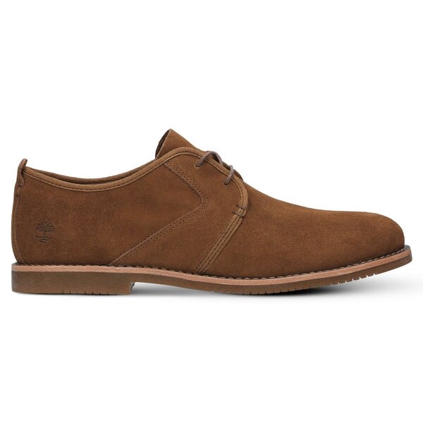 Męskie półbuty TIMBERLAND BROOKLYN PARK LEATHER OXFORD a172w kolor brązowy