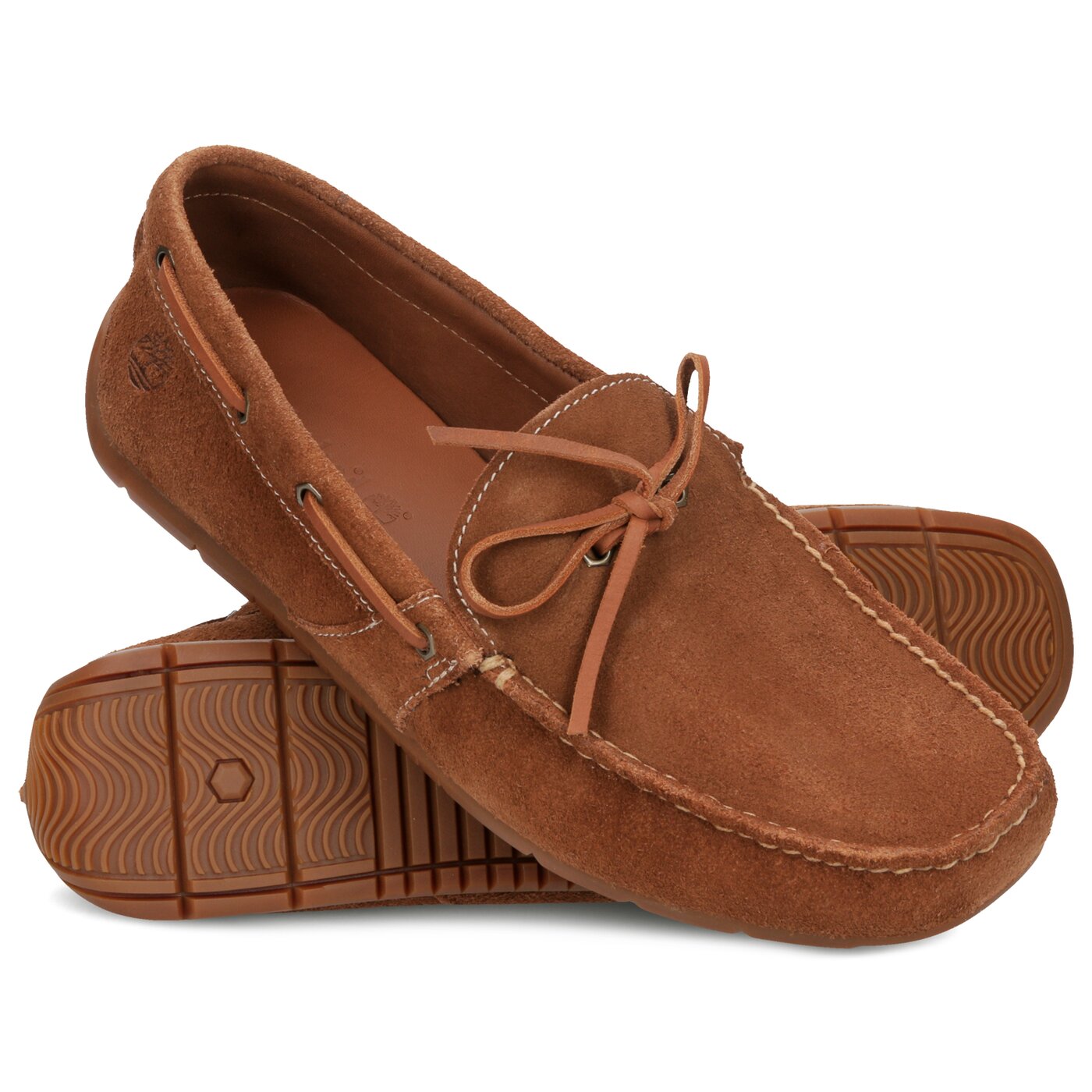 Męskie mokasyny TIMBERLAND LEMANS GENT DRIVR MOC BOAT tb0a245c2141 kolor brązowy