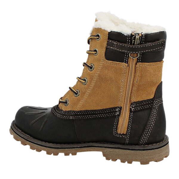 Dziecięce buty outdoor / trekkingowe TIMBERLAND ASPHALT TRAIL FTK 8371r kolor żółty