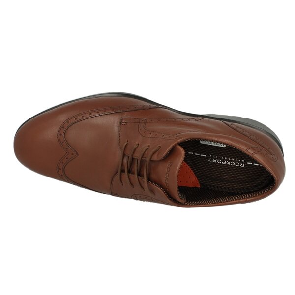 Męskie półbuty ROCKPORT TOTAL MOTION WINGTIP v75080 kolor brązowy