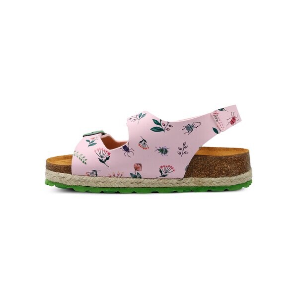Dziecięce sandały / klapki PAEZ BIO FLOWER BUGS NUDE 1832752k07512 kolor różowy