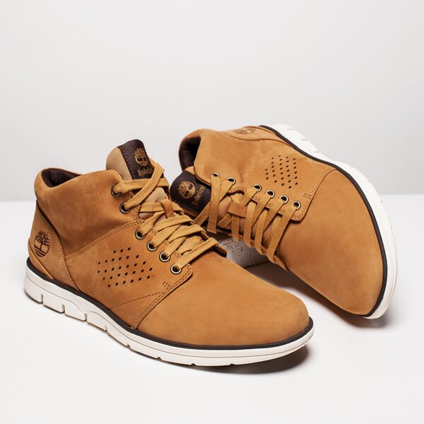 Męskie buty za kostkę TIMBERLAND BRADSTREET HALF CAB a1u11 kolor brązowy