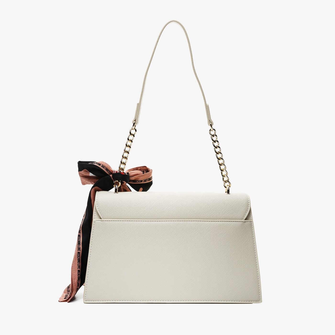 Damska torebka LOVE MOSCHINO TOREBKA THE ICE CREEM SCARF jc4241pp0akg0110 kolor beżowy