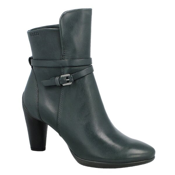 Damskie botki / sztyblety ECCO SCULPTURED 75 24266301218 kolor zielony