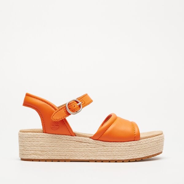 Damskie sandały TIMBERLAND SANTORINI SUN BACKSTRAP SANDAL tb0a4168ejd1 kolor pomarańczowy
