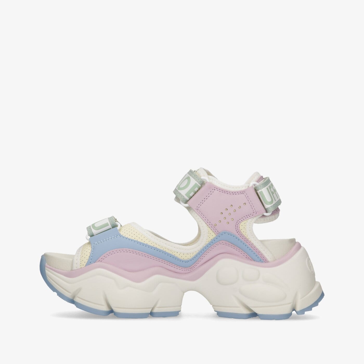 Damskie sandały BUFFALO BINARY 0 1602067 kolor multicolor