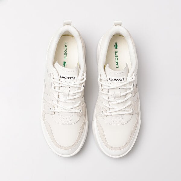Damskie sneakersy (buty) LACOSTE L002 0722 1 CFA 743cfa003021g kolor biały