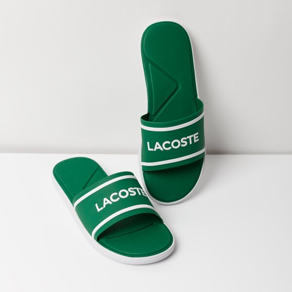 Męskie klapki LACOSTE L.30 SLIDE 118 3 735cam00621r7 kolor zielony