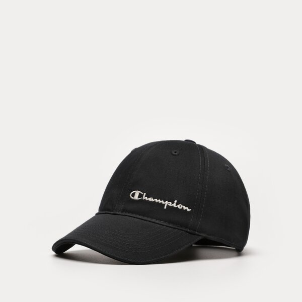Męska czapka z daszkiem CHAMPION CZAPKA BASEBALL CAP 802340kk001 kolor czarny