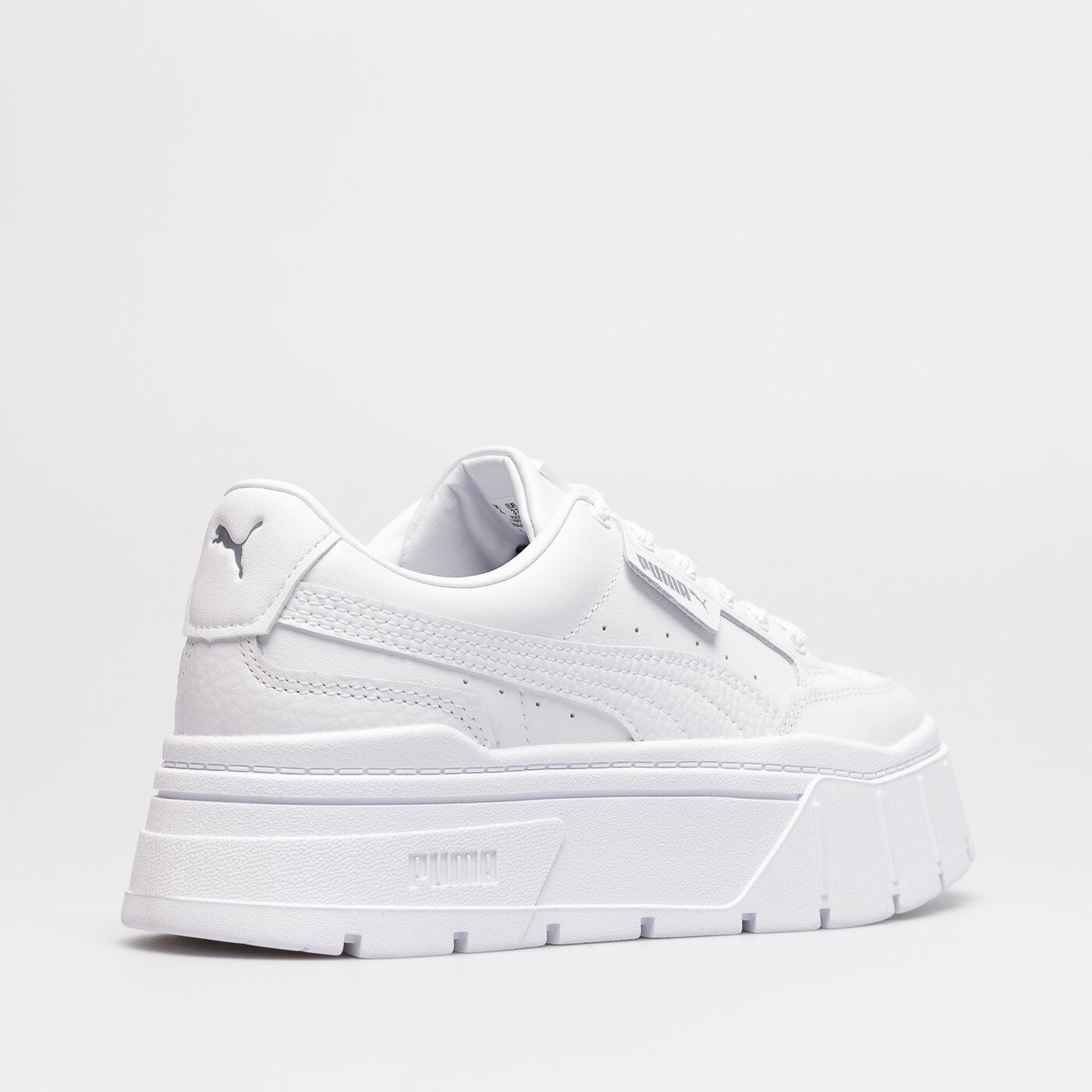 Damskie sneakersy (buty) PUMA MAYZE STACK LTHR WNS 38441201 kolor biały