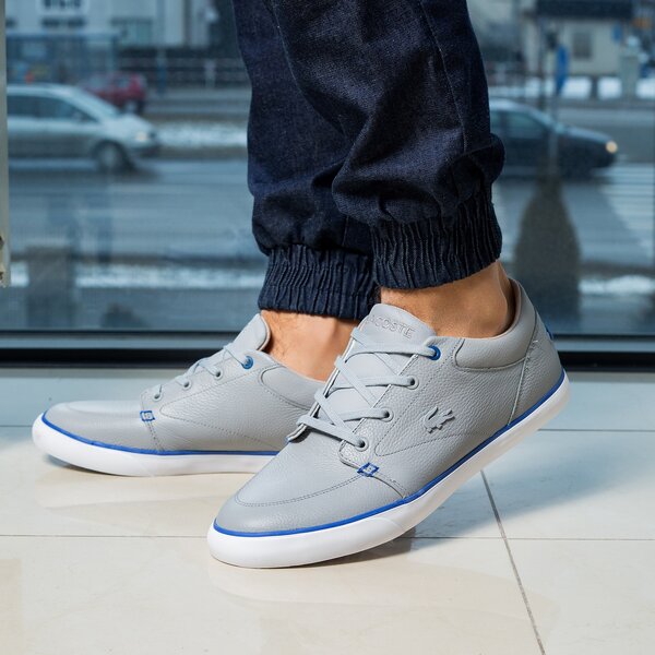 Męskie trampki LACOSTE BAYLISS VULC 117 1 733cam1036007 kolor szary