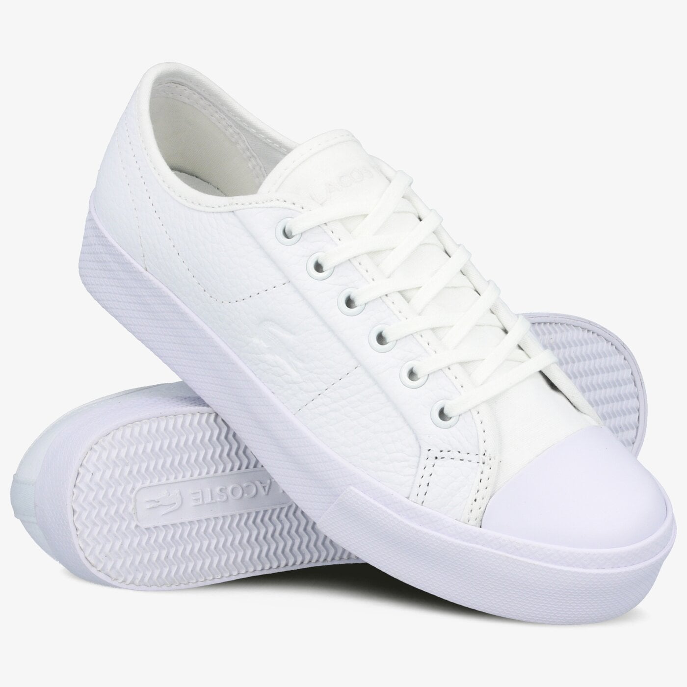 Damskie trampki LACOSTE ZIANE PLUS GRAND 319 1 738cfa002321g kolor biały