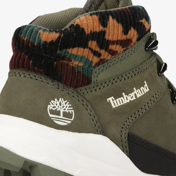 Dziecięce buty outdoor / trekkingowe TIMBERLAND BROOKLYN EURO SPRINT tb0a2gv6a581 kolor khaki