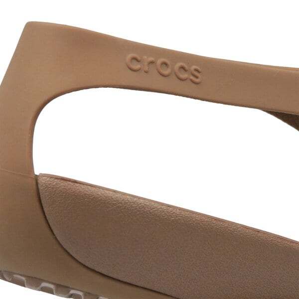 Damskie sandały CROCS SERENA FLIP 205468860 kolor brązowy