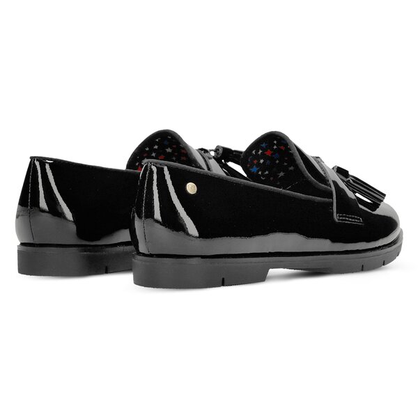 Damskie espadryle TOMMY HILFIGER MEL 3P fw0fw02015990 kolor czarny