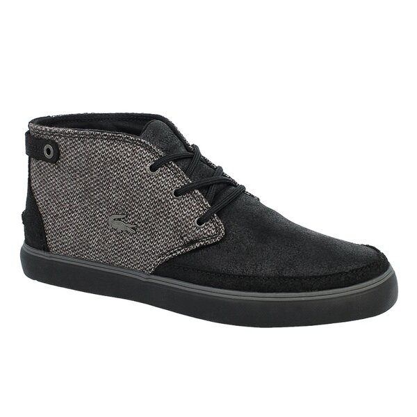 Męskie buty za kostkę LACOSTE CLAVEL 19  728srm4118024 kolor czarny