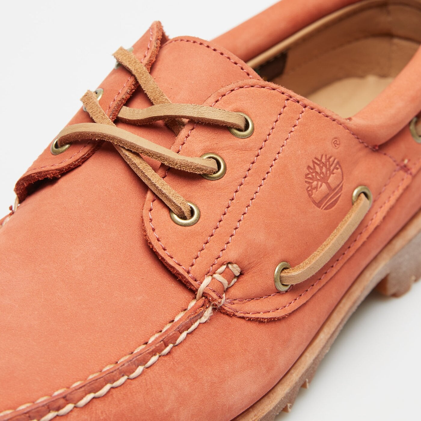 Męskie mokasyny TIMBERLAND AUTHENTIC BOAT SHOE tb0a2pdqet11 kolor czerwony