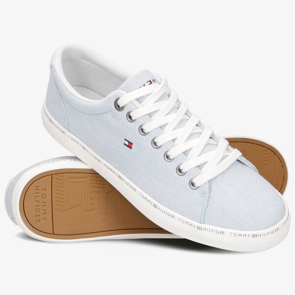 Męskie sneakersy (buty) TOMMY HILFIGER HARRISON 1D SUMMER CRAFT fm0fm02284458 kolor niebieski