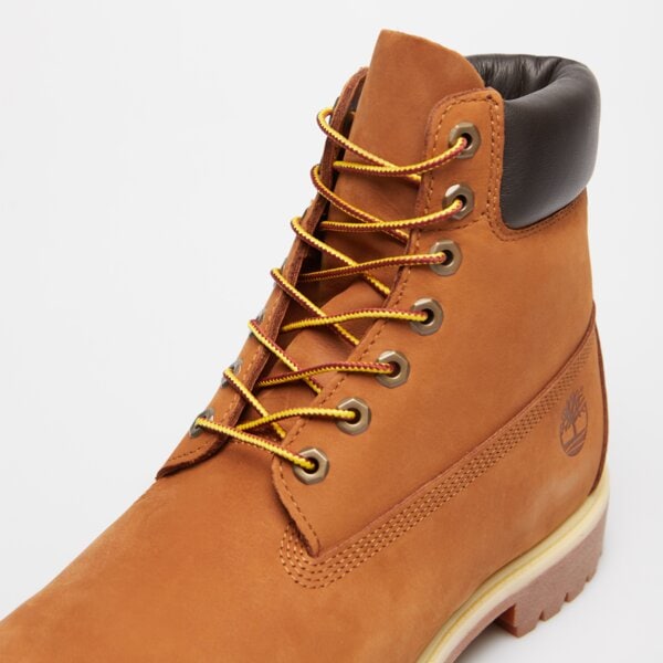 Męskie sneakersy (buty) TIMBERLAND PREMIUM 6 IN LACE WATERPROOF BOOT tb172066ebl1 kolor żółty