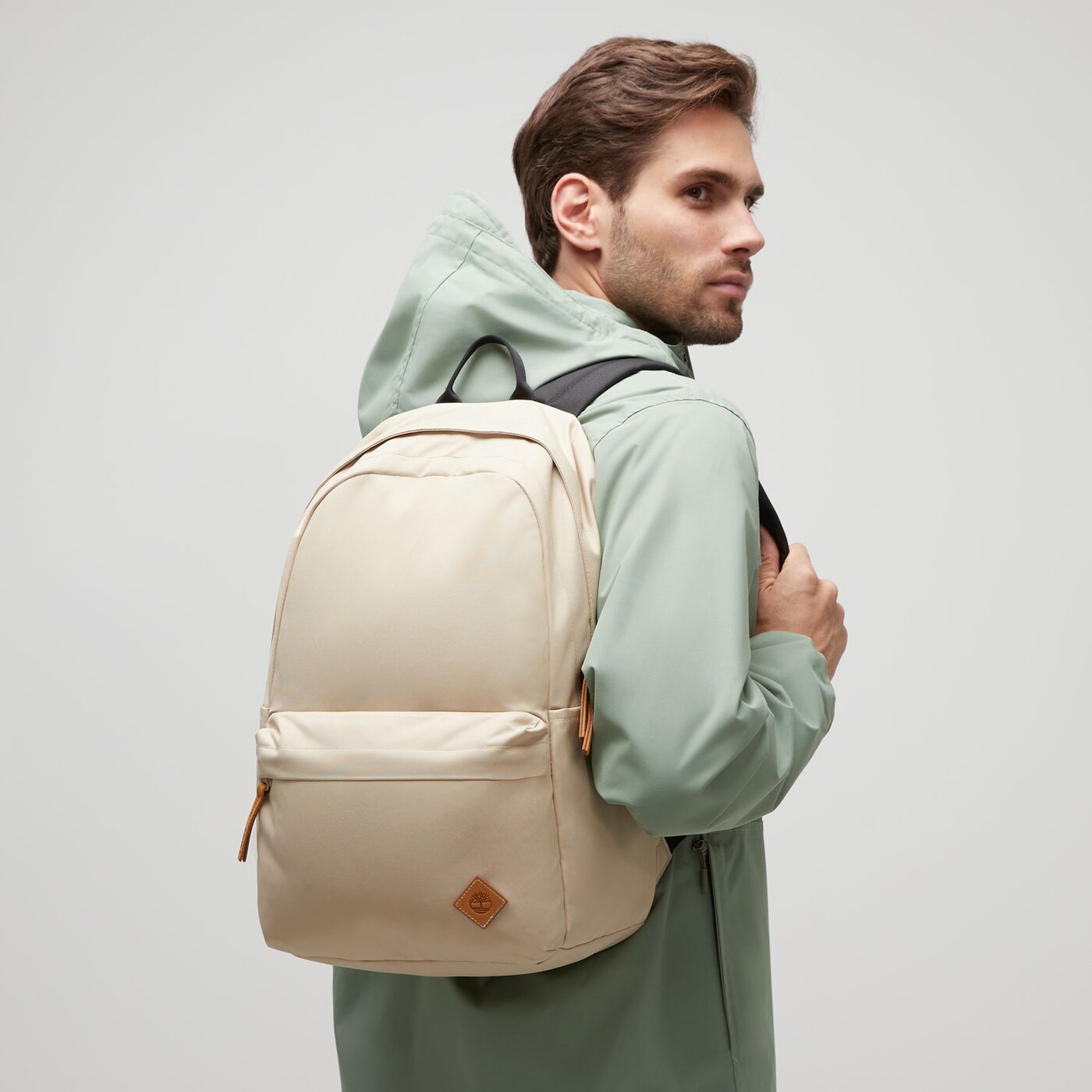 Damski plecak TIMBERLAND PLECAK TIMBERPACK BACKPACK 22 tb0a61f3y941 kolor beżowy