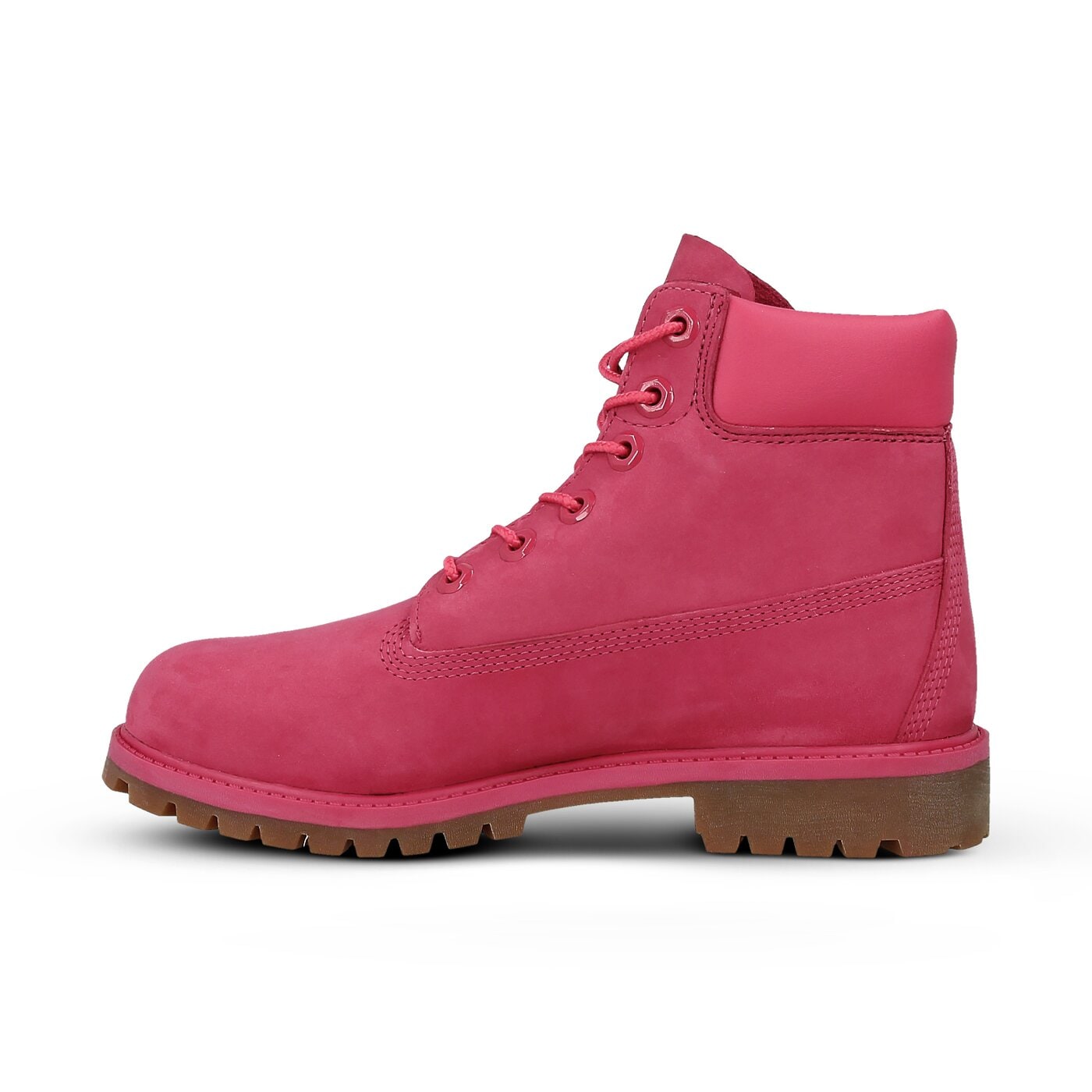 Dziecięce trapery TIMBERLAND PREMIUM 6 INCH WP BOOT  a1ode kolor różowy