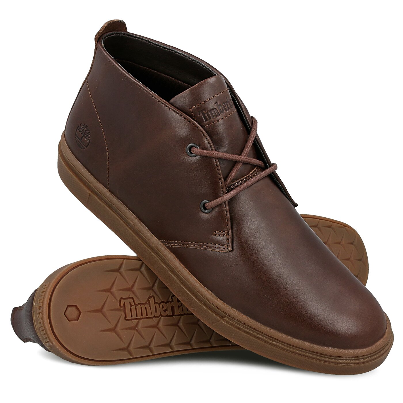 Męskie buty za kostkę TIMBERLAND 3.0 PLAIN TOE CHUKKA a1hc1 kolor brązowy