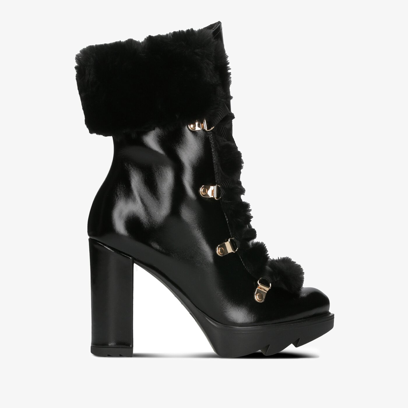 Damskie botki / sztyblety SYMBIOSIS HEY GIRL  sywc219013 kolor czarny