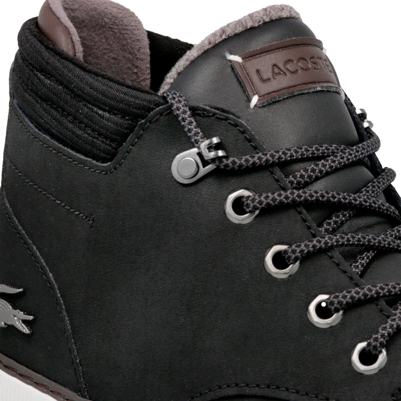 Męskie trampki LACOSTE ESPARRE WINTER C 318 3 736cam0022094 kolor czarny