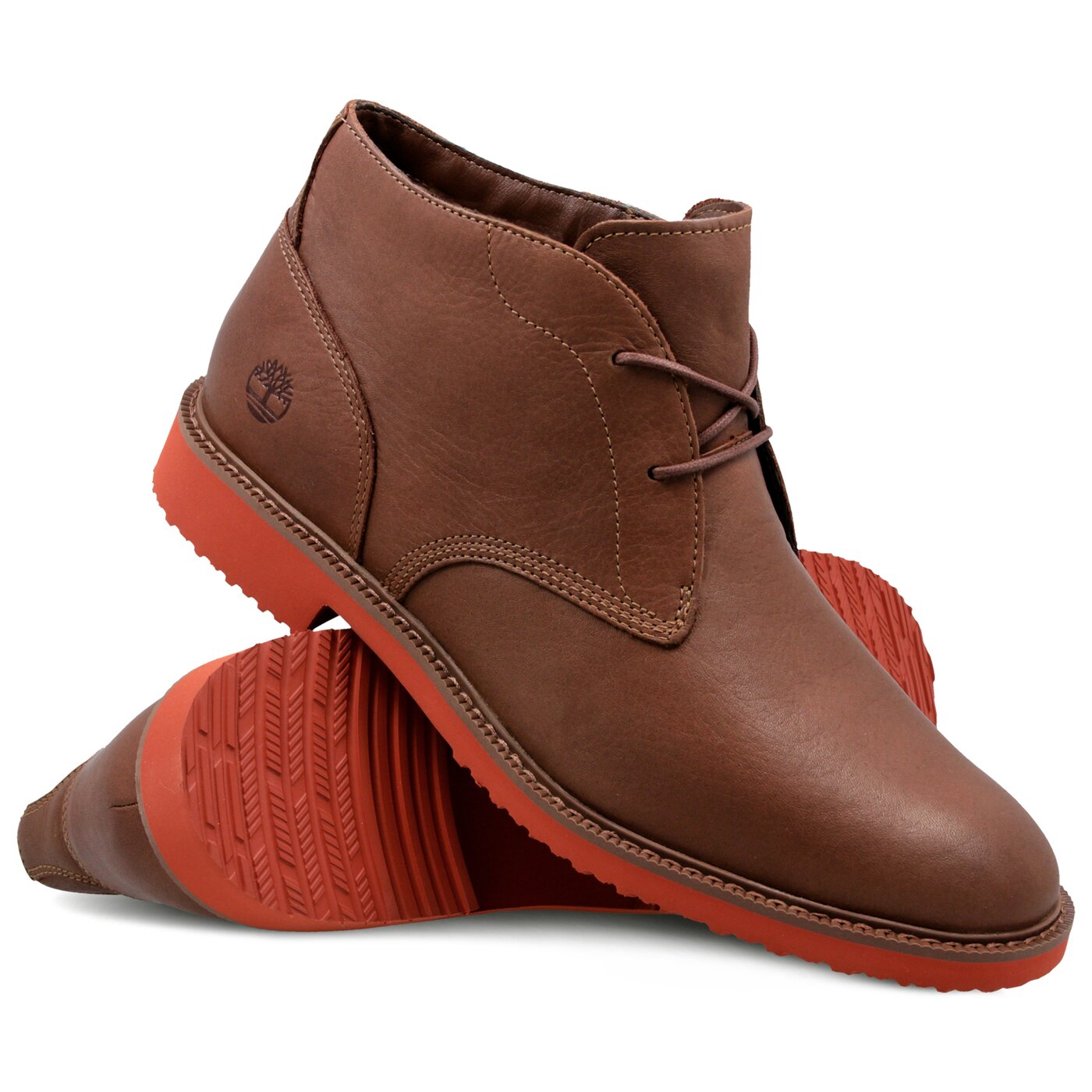Męskie buty za kostkę TIMBERLAND BROOK PARK LIGHT CHUKKA ca1r36 kolor brązowy